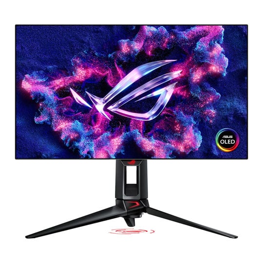 Refurbished Asus 26.5" ROG Swift PG27AQDP QHD 480Hz FreeSync Premium OLED Gaming Monitor