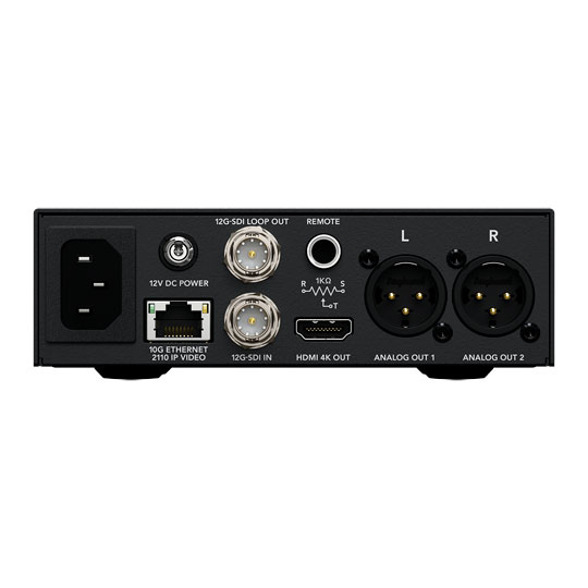 Blackmagic 2110 IP SDI to HDMI 12G Converter : image 3