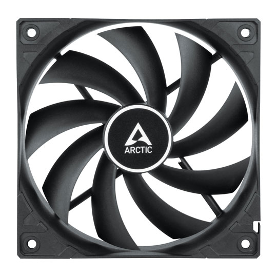 Arctic F12 PWM 120mm Fans Black (5 Pack) : image 3