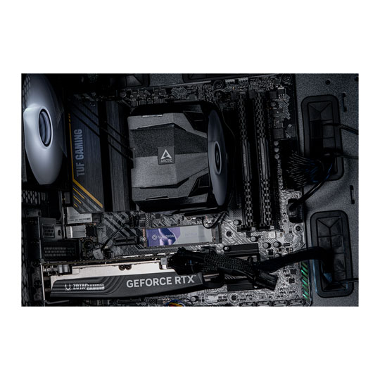 Gaming PC with NVIDIA GeForce RTX 4060 Ti and AMD Ryzen 7 5700X : image 3