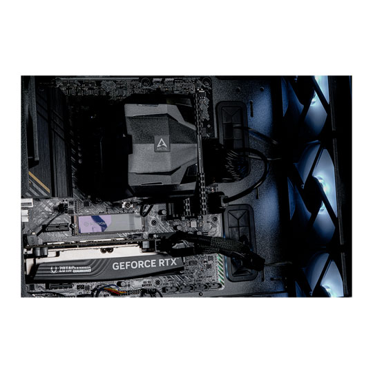 Gaming PC with NVIDIA GeForce RTX 4060 Ti and AMD Ryzen 7 5700X : image 4