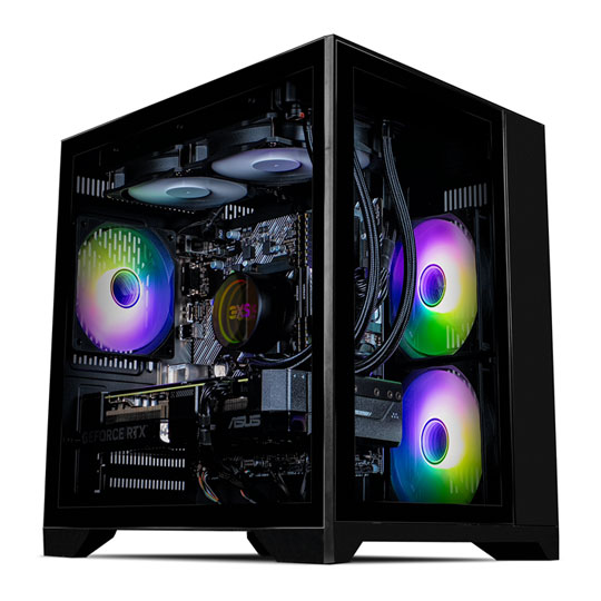 Gaming PC with NVIDIA GeForce RTX 4070 SUPER and Intel Core i9