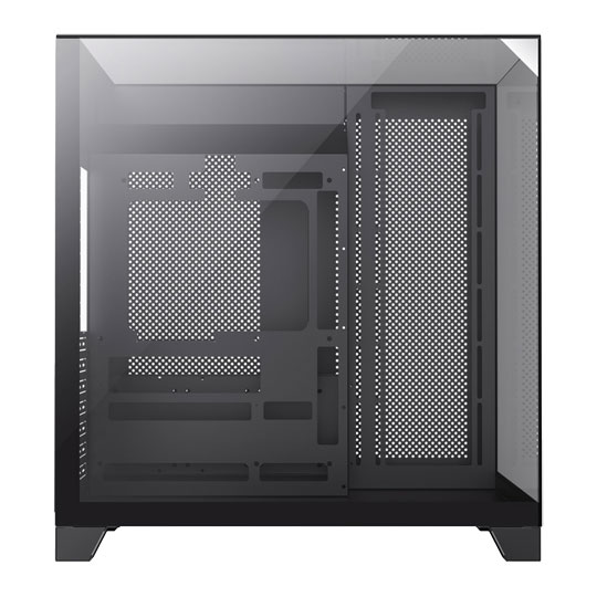 GameMax Infinity Plus Black ATX Dual Chamber Mid Tower PC Gaming Case : image 2