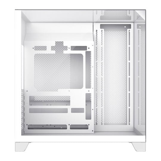 GameMax Infinity Plus White ATX Dual Chamber Mid Tower PC Gaming Case