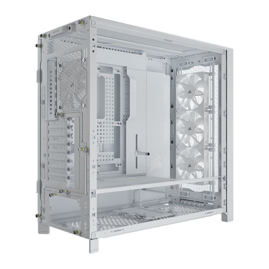Corsair FRAME 5000D RS White Modular Mid Tower Tempered Glass PC Gaming Case : image 4