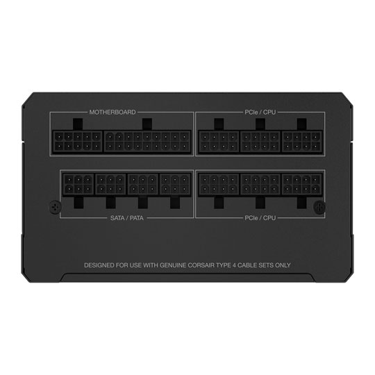 Corsair RMe Series 1200 Watt Compact Fully Modular 80+ Gold PCIe5 PSU/Power Supply : image 4