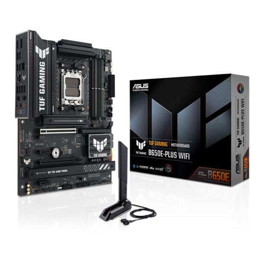 ASUS TUF GAMING B650E-PLUS WIFI AM5 DDR5 PCIe 5.0 ATX Motherboard