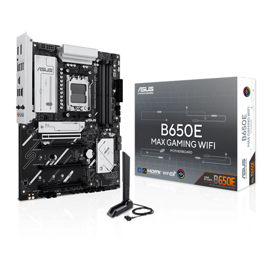 ASUS B650E MAX GAMING WIFI AM5 DDR5 PCIe 5.0 ATX Motherboard