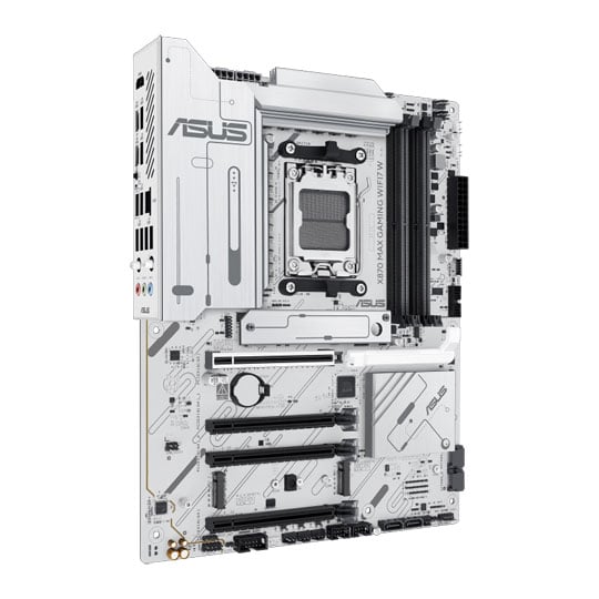 ASUS X870 MAX GAMING WIFI 7 W AM5 DDR5 PCIe 5.0 ATX Motherboard : image 3