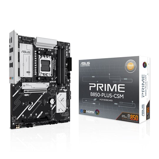 ASUS PRIME B850-PLUS-CSM AM5 DDR5 PCIe 5.0 ATX Motherboard