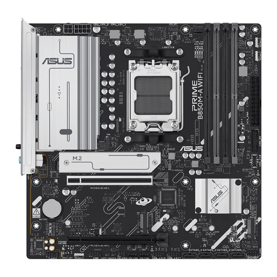 ASUS PRIME B850M-A WIFI AM5 DDR5 PCIe 5.0 mATX Motherboard : image 2