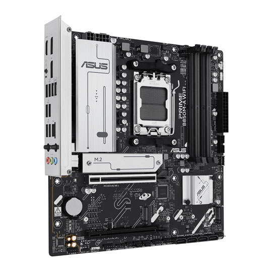 ASUS PRIME B850M-A WIFI AM5 DDR5 PCIe 5.0 mATX Motherboard : image 3