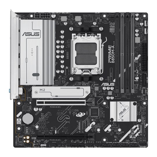 ASUS PRIME B850M-A-CSM AM5 DDR5 PCIe 5.0 mATX Motherboard : image 2