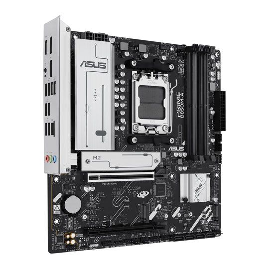 ASUS PRIME B850M-A-CSM AM5 DDR5 PCIe 5.0 mATX Motherboard : image 3