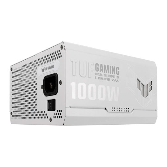 Refurbished ASUS TUF Gaming White Edition 1000W 80+ Gold PCIE 5.0 Power Supply ATX3.0 : image 2