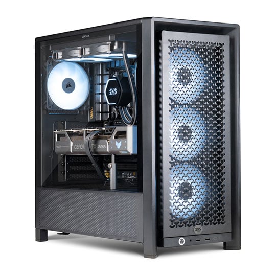 Gaming PC with NVIDIA RTX 5060 TI 16GB and AMD Ryzen 5 9600X