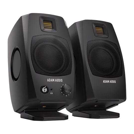 (Open Box) ADAM Audio D3V Desktop Monitor System - Black