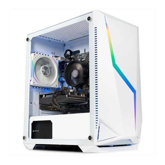 Gaming PC with NVIDIA RTX 5060 Ti 8GB and AMD Ryzen 5 5500 LN158681 ...