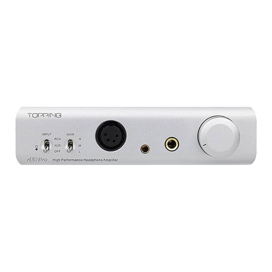 (Open Box) Topping - A30Pro, Desktop Headphone Amp - Silver