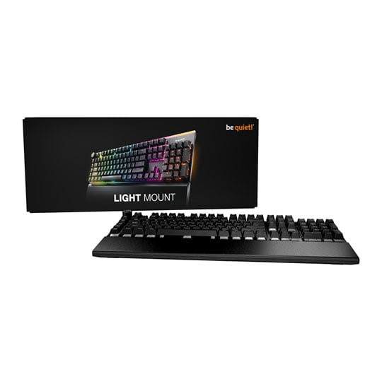 be quiet! Light Mount Silent Linear Mechanical Gaming Keyboard