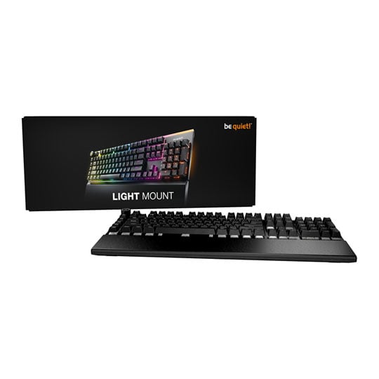 be quiet! Light Mount Silent Tactile Mechanical Gaming Keyboard
