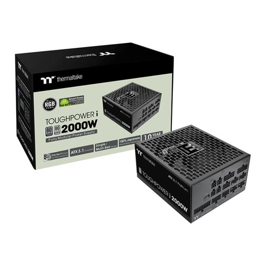 Thermaltake Toughpower i2000W Fully Modular 80+ Titanium PCIE 5.1 ATX3.1 Power Supply