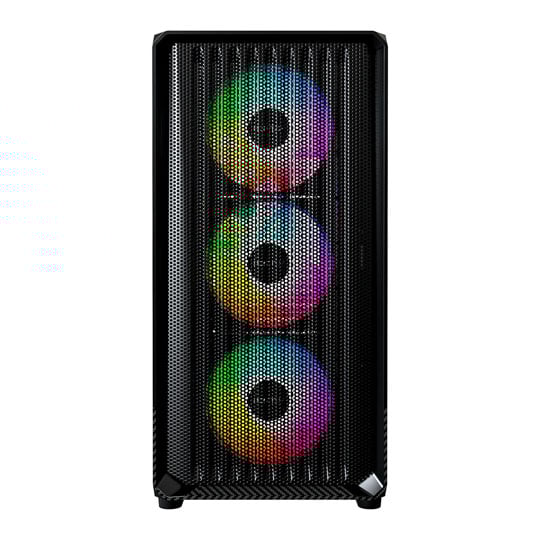 Montech X5M Black microATX Case with 4 x ARGB Fans : image 3