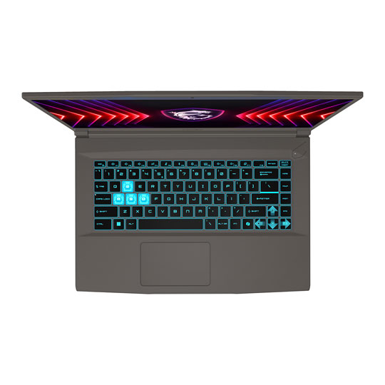 MSI Thin 15 15.6" 144Hz Full HD Core i7 RTX 4050 Gaming Laptop : image 3