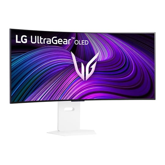 LG UltraGear 39" 39GX90SA-W WQHD 240Hz Curved FreeSync Premium OLED Gaming Monitor