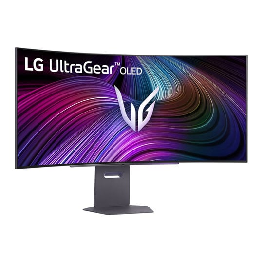 LG UltraGear 44.5" 45GX90SA-B WQHD 240Hz Curved FreeSync Premium OLED Gaming Monitor