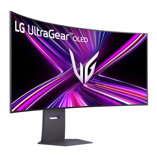 LG UltraGear 44.5" 45GX950A-B 5K2K 165Hz Curved FreeSync Premium Pro OLED Dual Mode Gaming Monitor