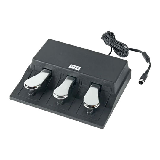 Ketron 3-Pedal Piano Type Foot Pedal for GP Series