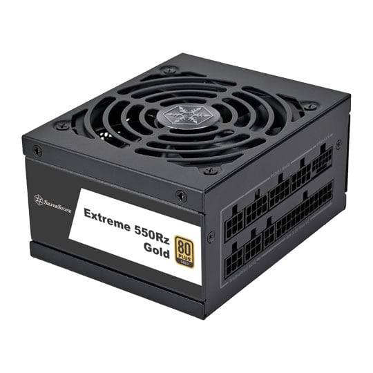 Silverstone 550 Watt Extreme 550Rz PCIe 5.0 80+ Gold Full Modular SFX PSU/Power Supply