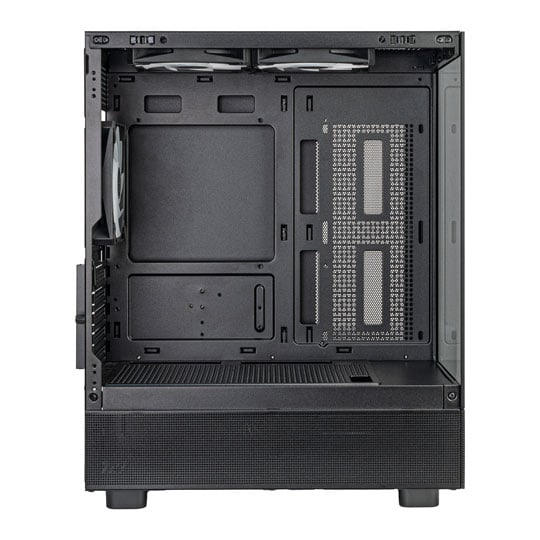 SilverStone Lucid 04 Tempered Glass Black Micro-ATX Case