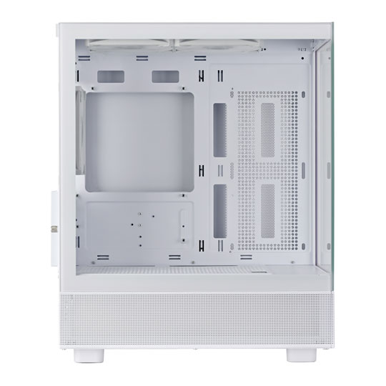 SilverStone Lucid 04 Tempered Glass White Micro-ATX Case