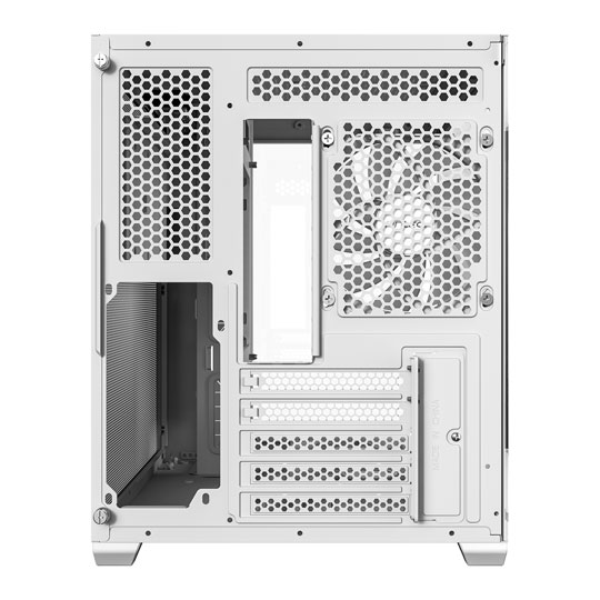 Antec CX60M ARGB Micro-ATX Mini Tower Tempered Glass White PC Gaming Case : image 4