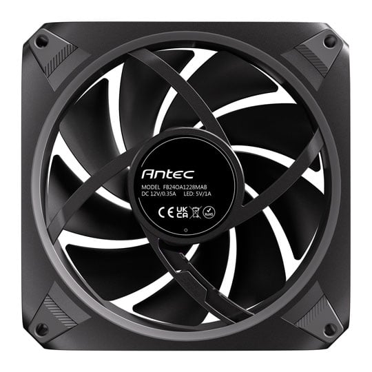 Antec Orbit 120 ARGB 120mm PWM Black Fans 3 Pack : image 4