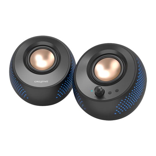 Creative Labs Pebble X Dual USB 2.0 Desktop Speaker Set with ARGB