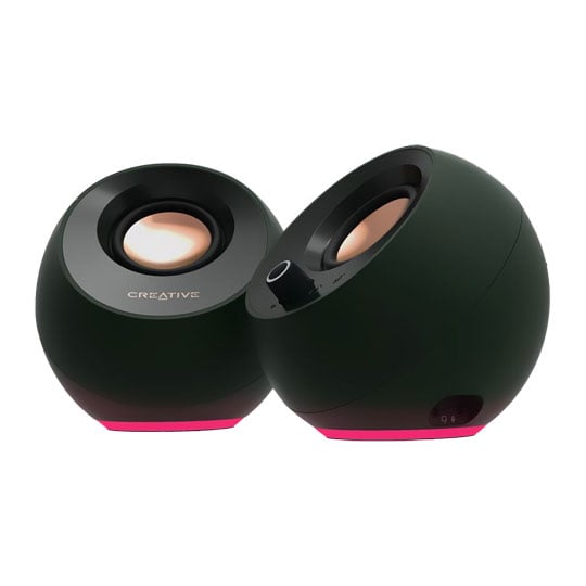 Creative Labs Pebble Pro Dual USB 2.0 Desktop Speaker Set with ARGB