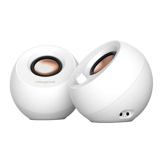 Creative Labs Pebble Pro Dual USB 2.0 Desktop Speaker Set with ARGB