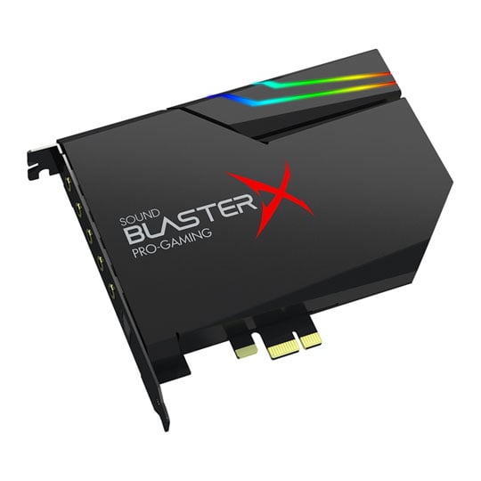 CREATIVE Sound BlasterX AE-5 Plus PCI-e Sound Card - Black