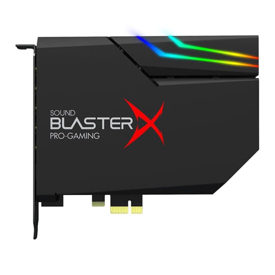 CREATIVE Sound BlasterX AE-5 Plus PCI-e Sound Card - Black