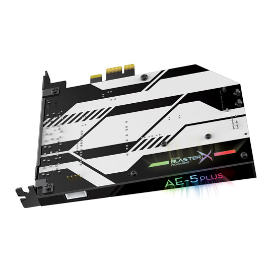 CREATIVE Sound BlasterX AE-5 Plus PCI-e Sound Card - Black : image 3
