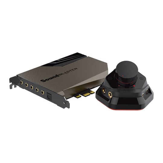CREATIVE Sound Blaster AE-7 Hi-res PCI-e DAC and Amp Sound Card with Audio Control Module