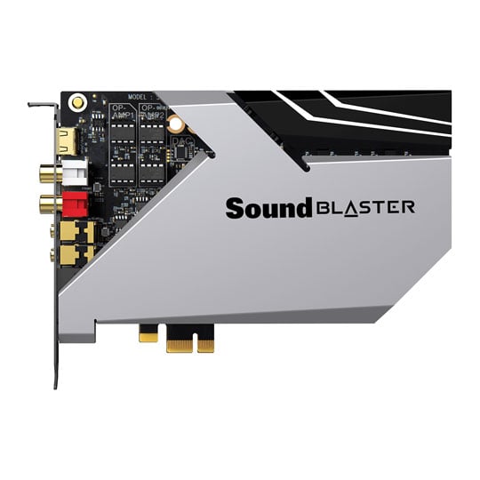 CREATIVE Sound BlasterX AE-9 Ultimate PCI-e Sound Card with Audio Control Module