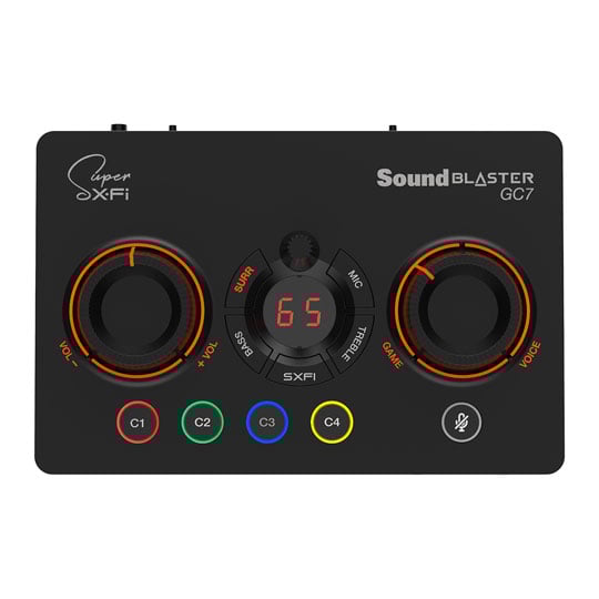 CREATIVE Sound Blaster GC7 Game Streaming USB DAC and Amp
