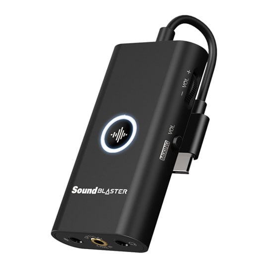 CREATIVE SoundBlaster G3 Portable Console Gaming USB-C DAC Amp