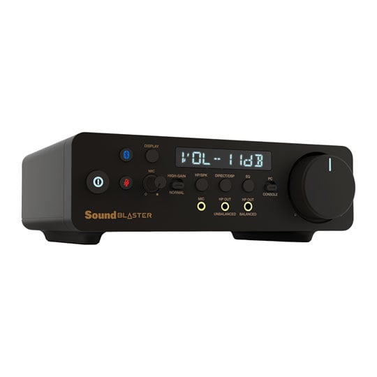 CREATIVE Sound Blaster X5 Hi-res External Dual DAC Headphone Amp USB Sound Card