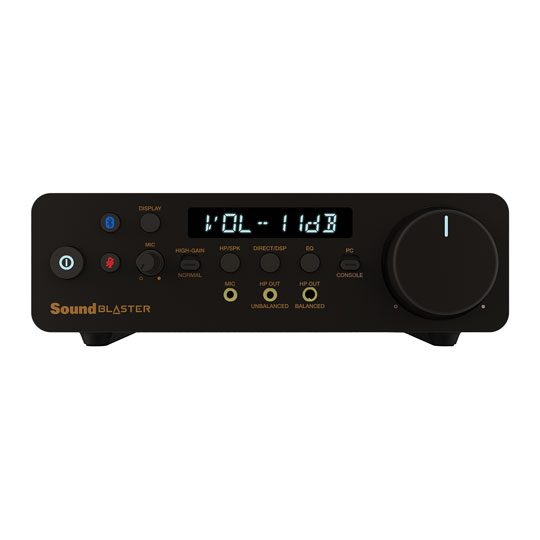CREATIVE Sound Blaster X5 Hi-res External Dual DAC Headphone Amp USB Sound Card