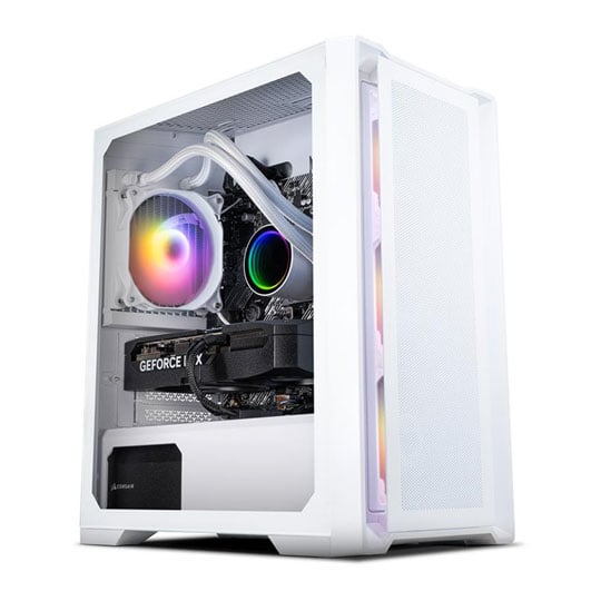 Gaming PC with NVIDIA GeForce RTX 4060 and AMD Ryzen 5 5500